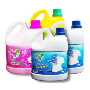 Combo tẩy tửa Newsun: Rửa chén 4L + Nước giặt 4Lx2 + Lau sàn 4L